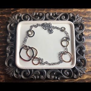 Premier Designs Cutting Edge Necklace - 36” (NWOT)